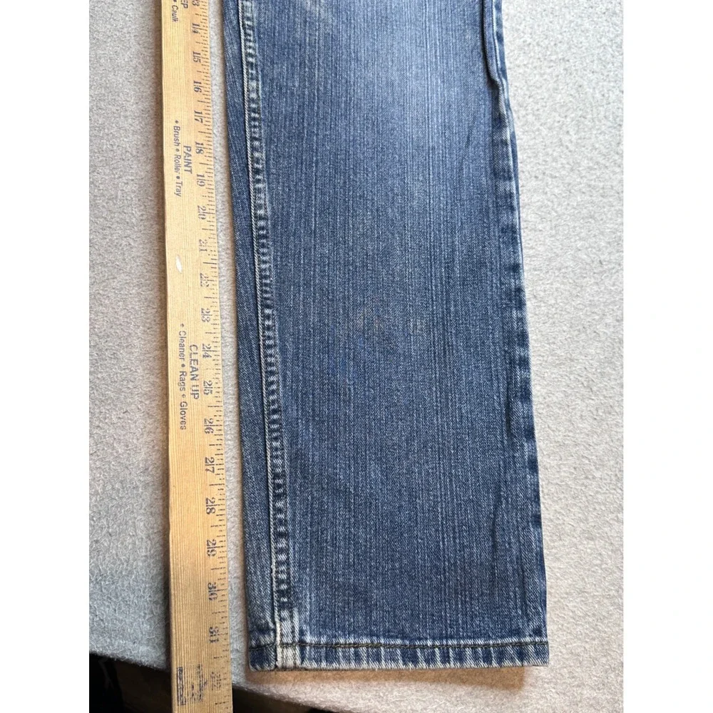Vintage‎ Riders by Lee Straight Leg Jeans Womens 12L Medium Wash Blue Denim 90s